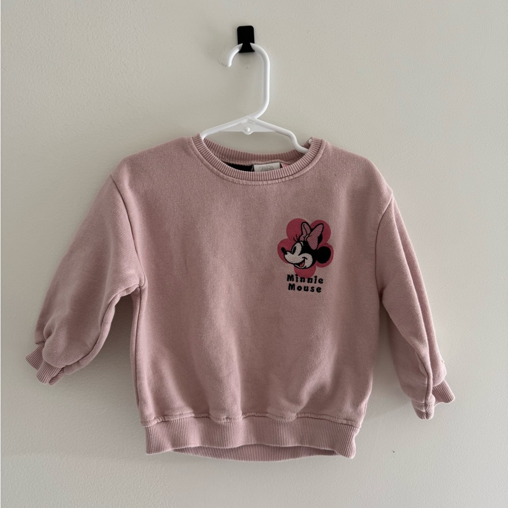 Minnie Mouse Pink Sweatshirt